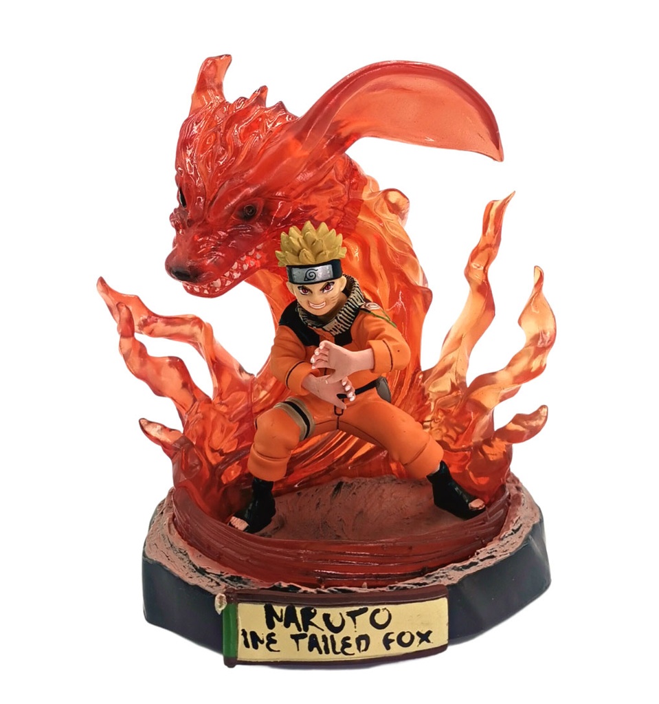 Naruto Shippuden Uzumaki Naruto & Nine Tailed Fox 18cm Figure