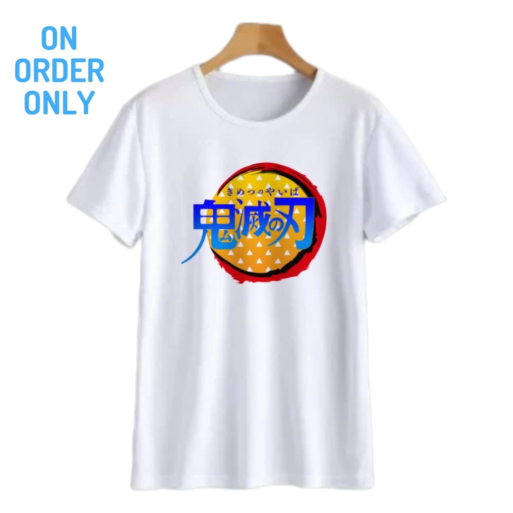 Demon Slayer Zenitsu logo Japanese Tshirt