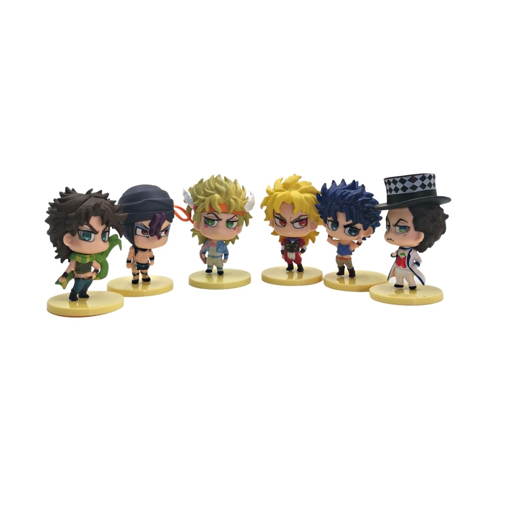 JoJo's Bizarre Adventure Set of 6 Figure 7cm