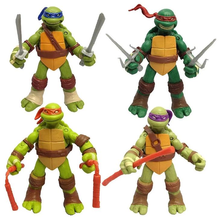 TMNT Teenage Mutant Ninja Turtle Set of 4