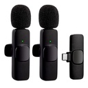K9 Wireless Lavalier Microphone Type-C With Lightning convertor