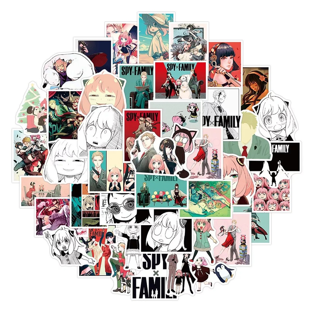 Spy X Family Stickers Set