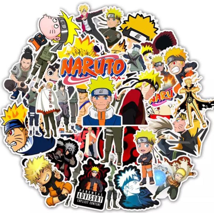 Naruto Stickers Set of 50pcs