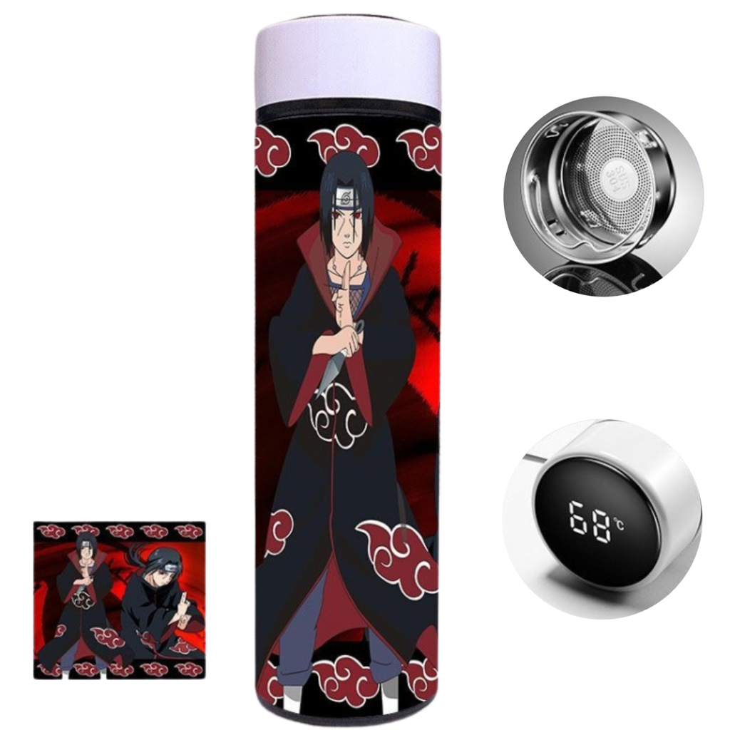Naruto Itachi Digital Thermometer Flask