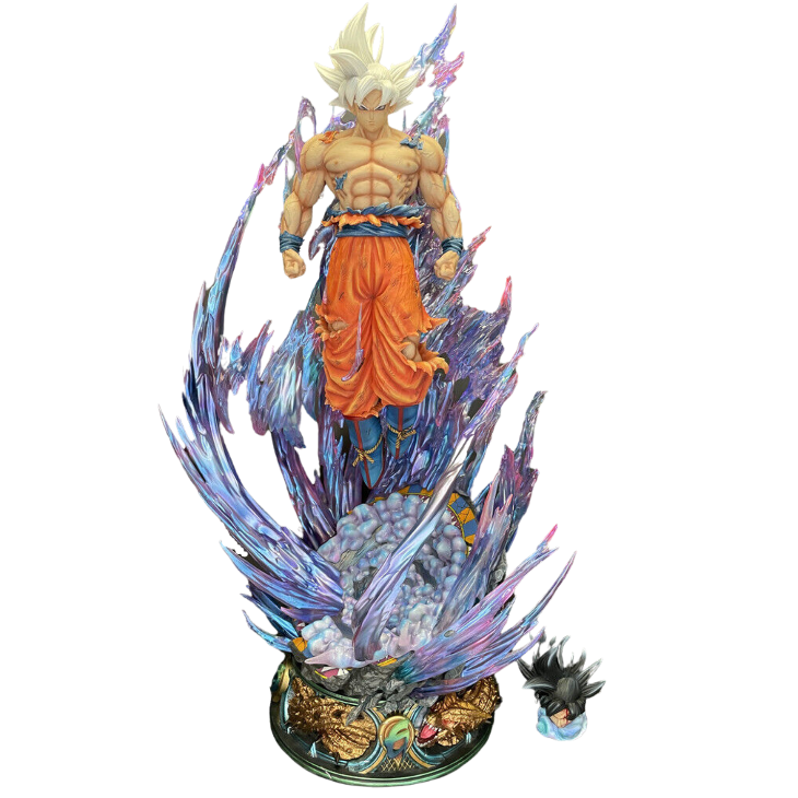 LAST SLEEP Studio Dragon Ball Ultra Instinct Goku GK Figure 50cm