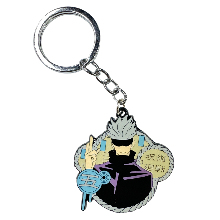Gojo Satoru Metal Keychain