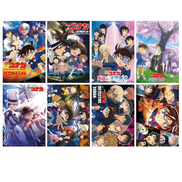 Detective Conan Poster 8 PCS A3 Size