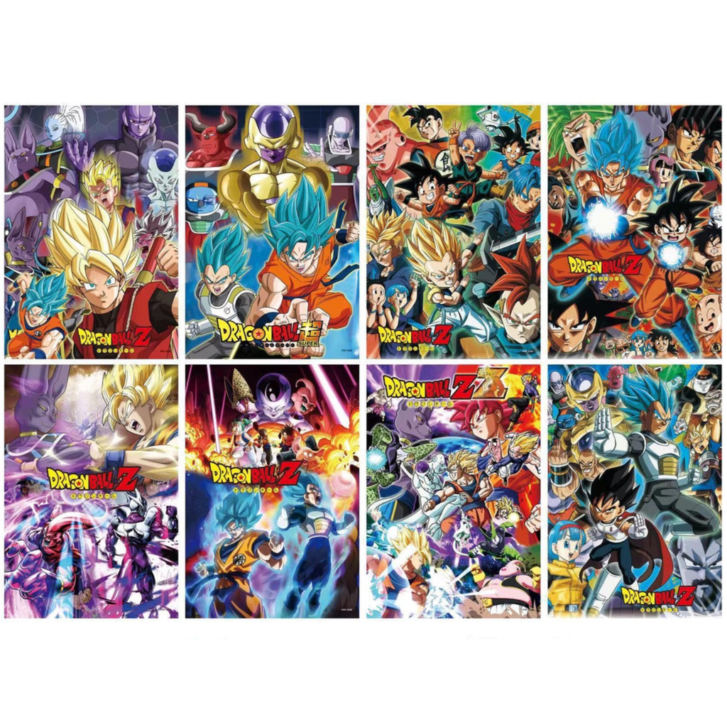 Dragon Ball Z Poster 8 PCS A3 Size V2