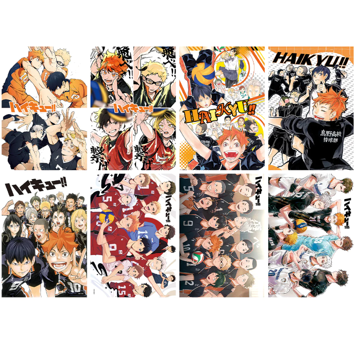 Haikyu!! Poster 8 PCS A3 Size
