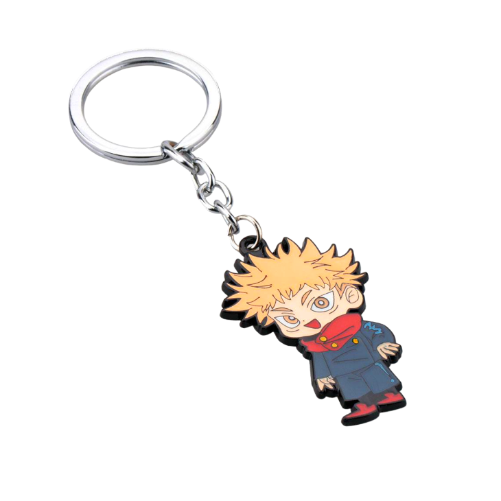 Jujutsu Kaisen Yuji Itadori Metal Keychain