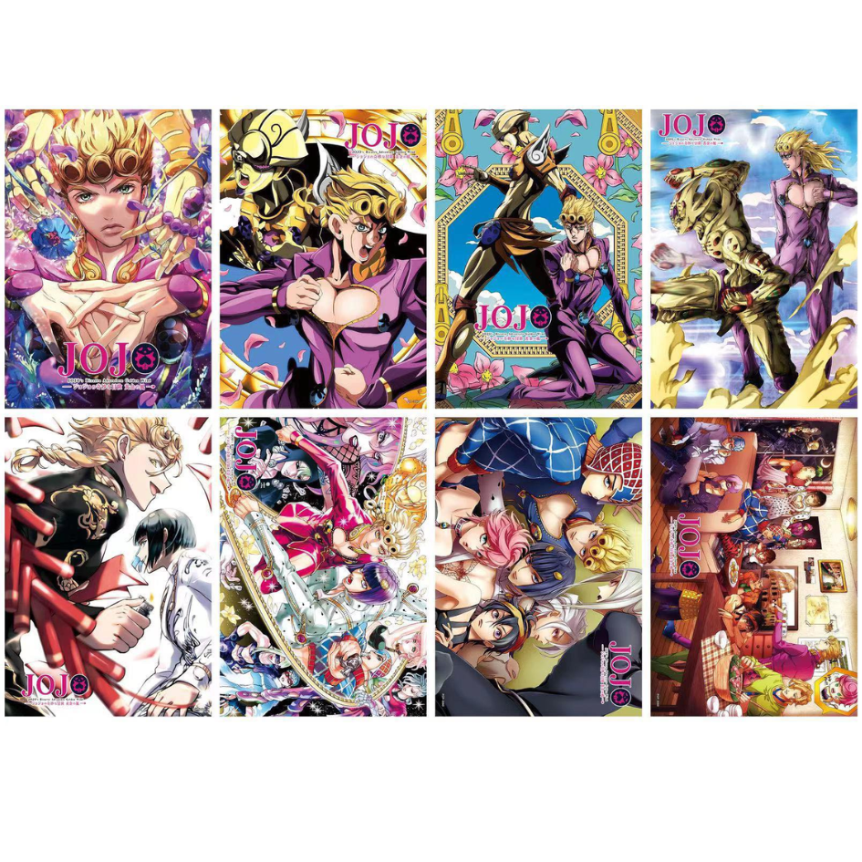 JoJo's Bizarre Adventure Golden wind Poster 8 PCS A3 Size POP-3660
