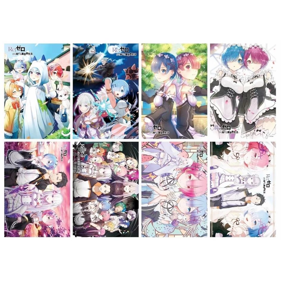 Re:Zero Poster 8 PCS A3 Size POP-3581