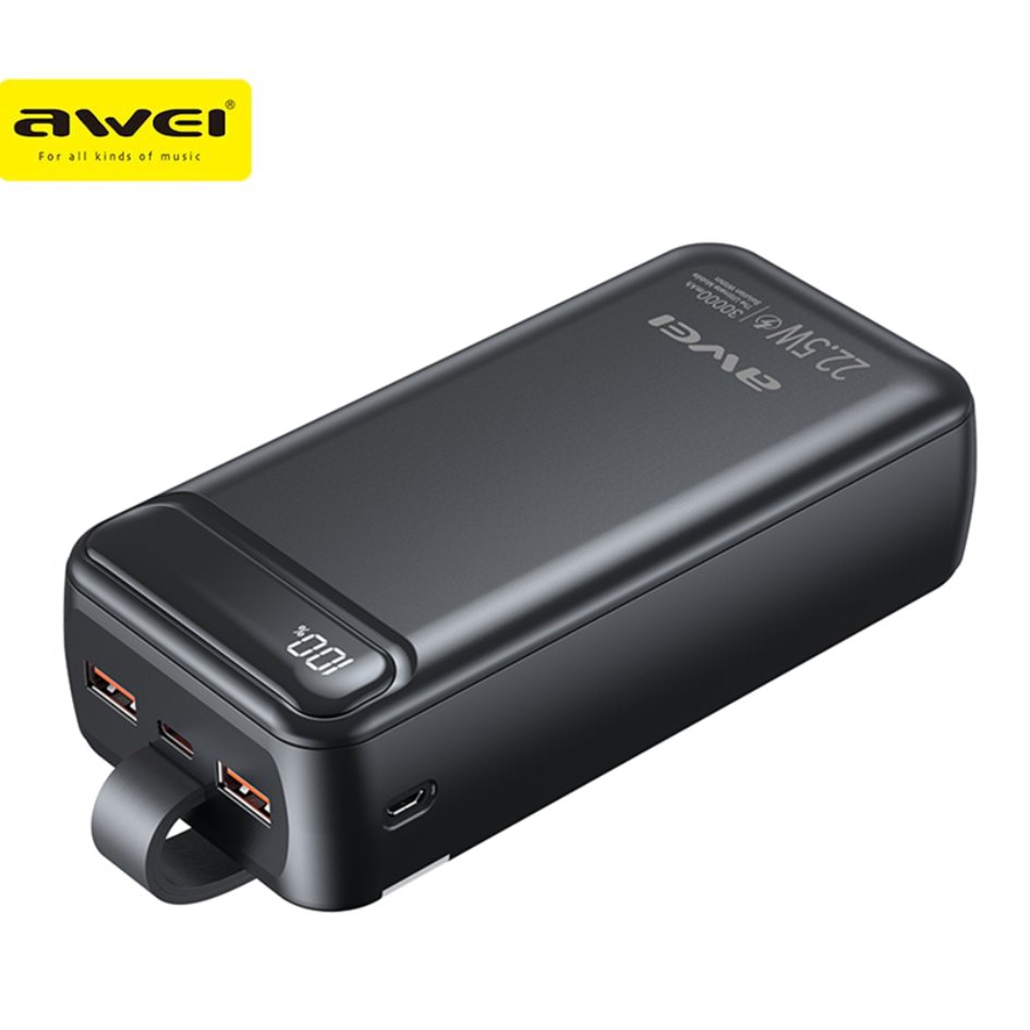 Awei 30000mAh 22.5W Power Bank P126K