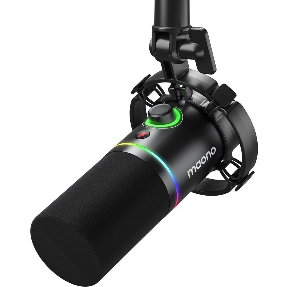 Maono USB/XLR Podcast Dynamic Microphone PD200X