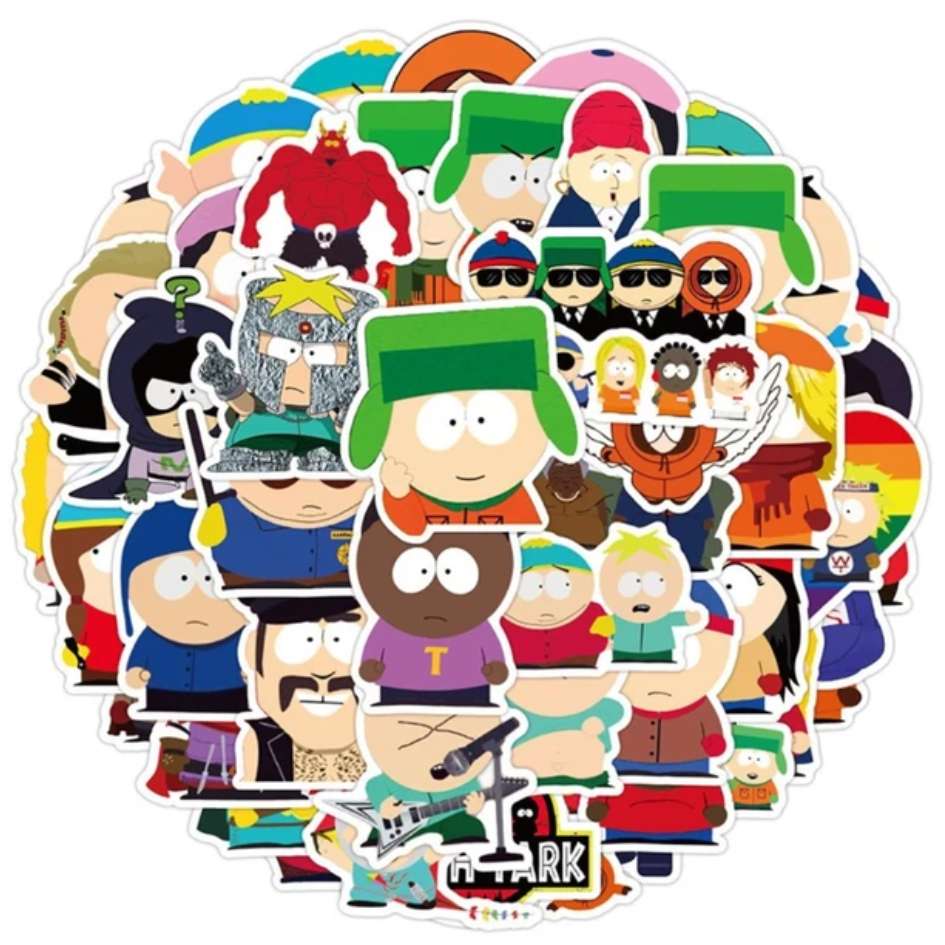 South Park Stickers Set Of 50pcs