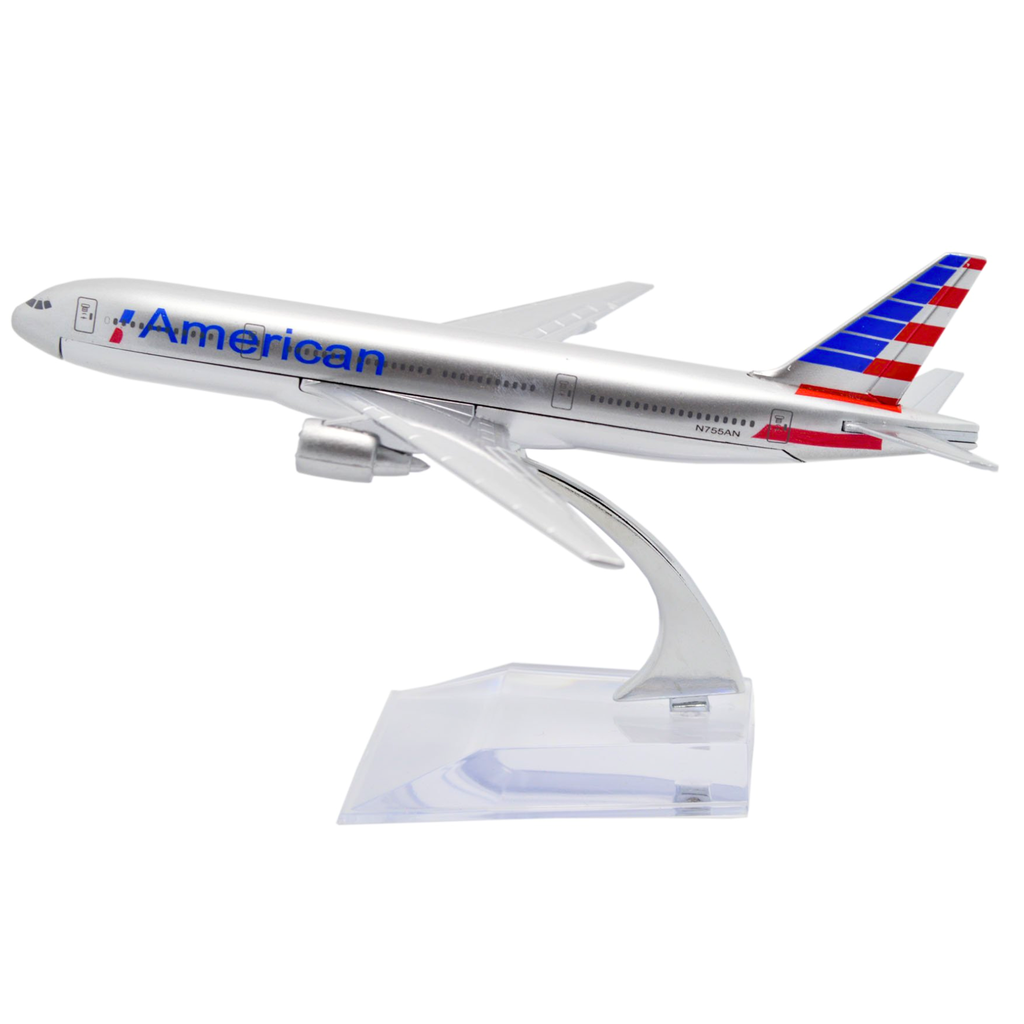 American Airlines B777 Aircraft Model 16cm
