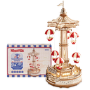 Robotime ROKR Parachute Tower 3D Wooden Puzzle 184pcs EA01
