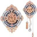 Robotime ROKR Romantic Notes Wall Clock Wooden Puzzle 231pcs LC701