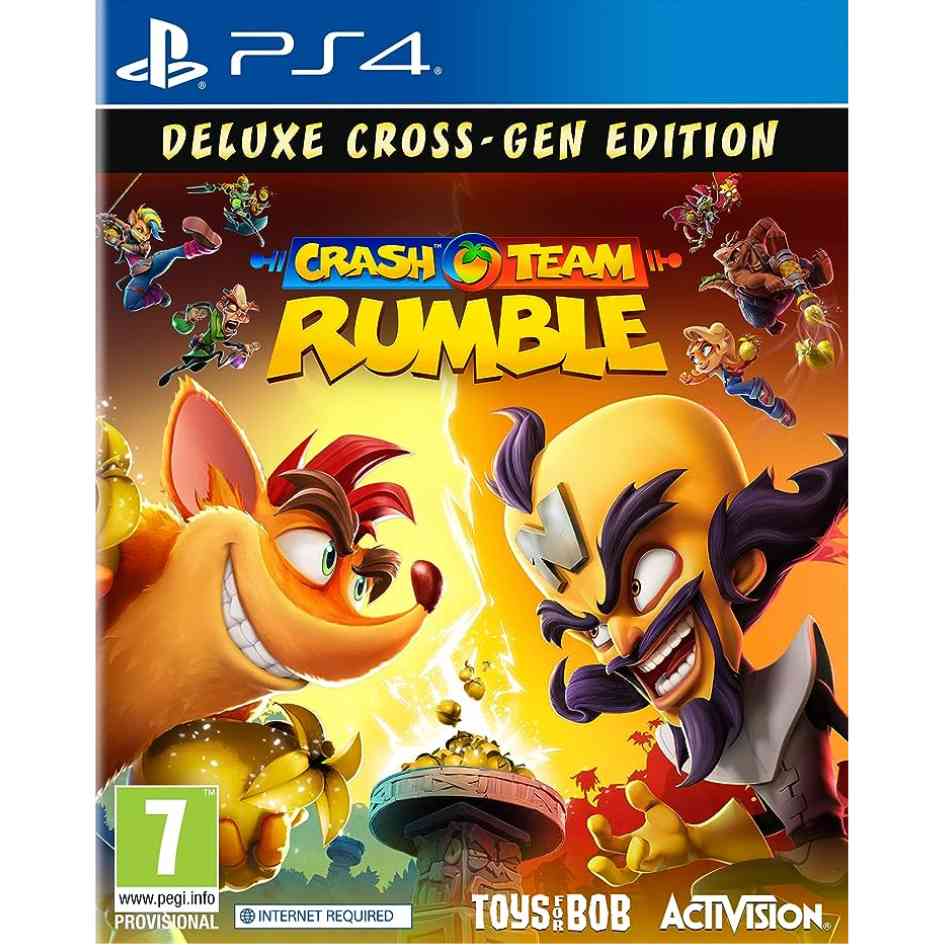 PS4 Crash Team Rumble Deluxe Cross-Gen Edition