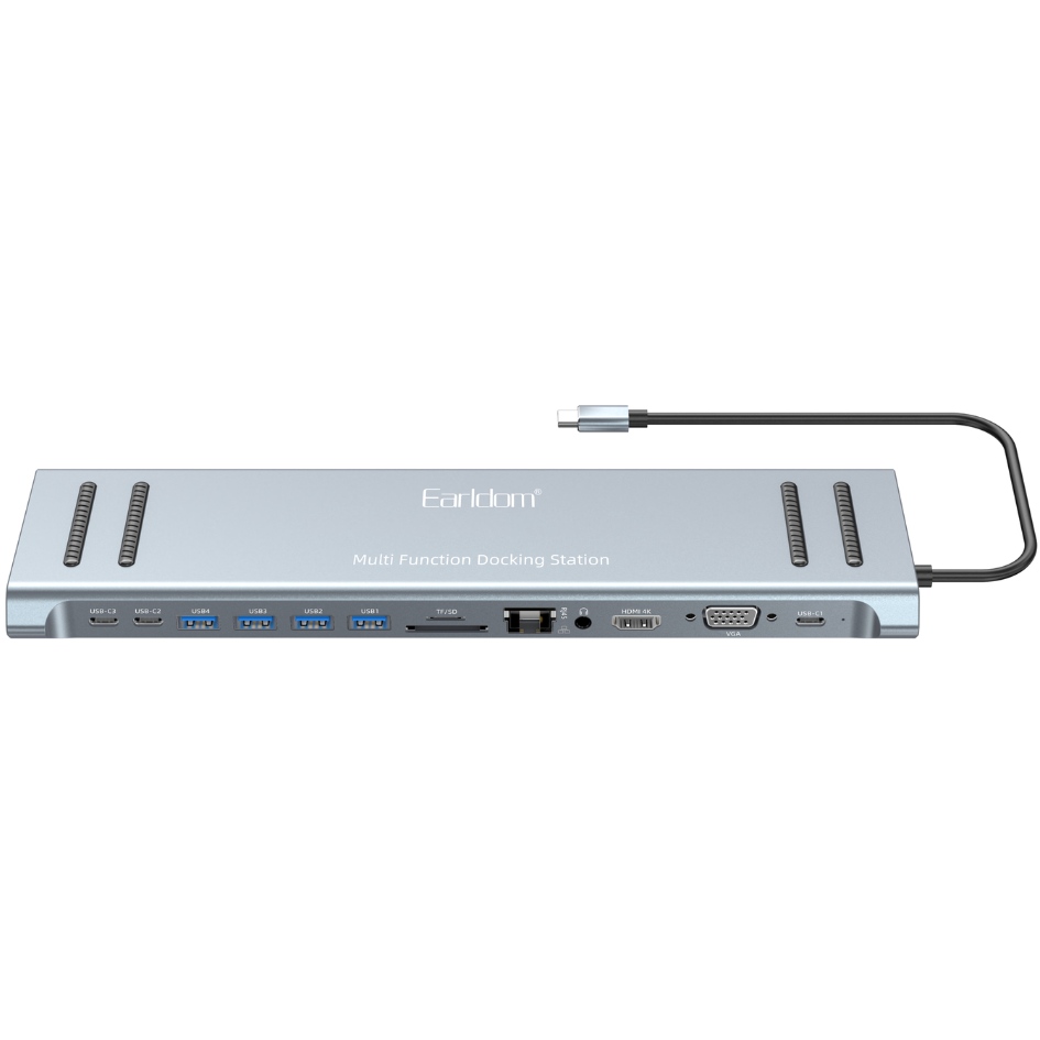 Earldom 14 In 1 USB-C Multifunction Docking Station W28