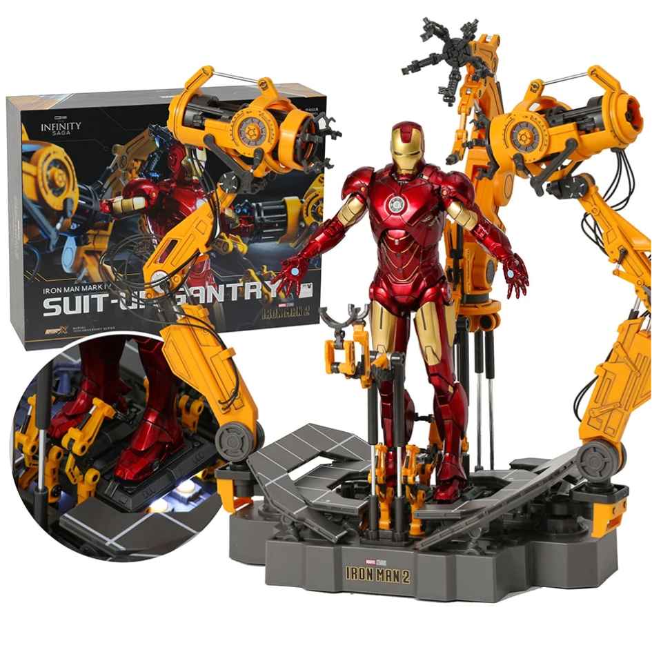 Marvel Iron Man Mark VI Suit-Up Gantry The Infinity Saga