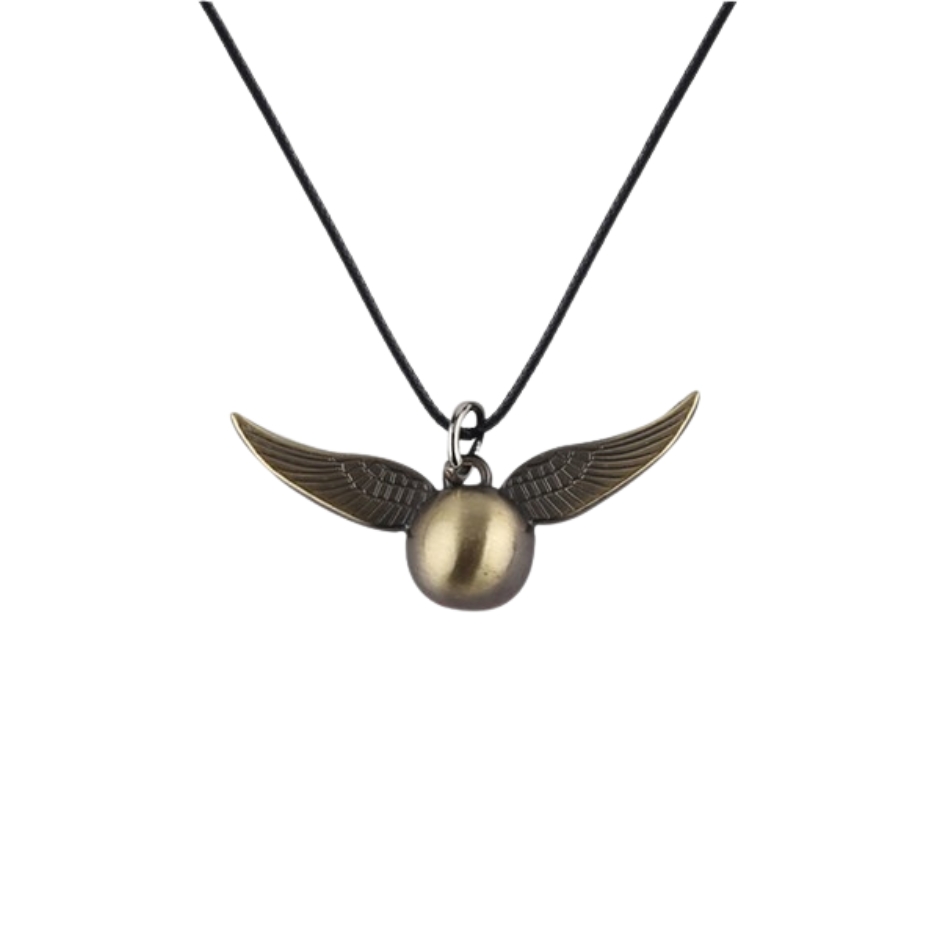 Harry Potter Golden Snitch Necklace