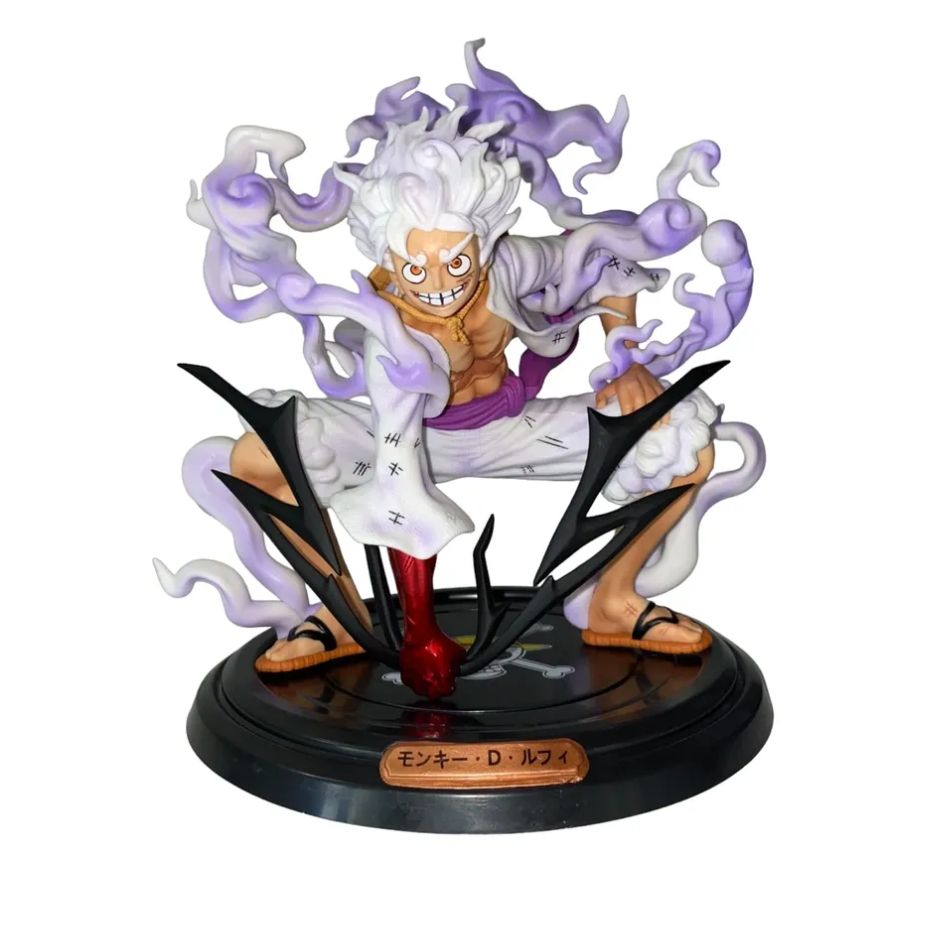 One Piece Luffy Gear 5 Joy Boy Nika Figure 20cm
