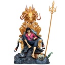 One Piece Monkey D. Luffy Throne GK Figure 33cm