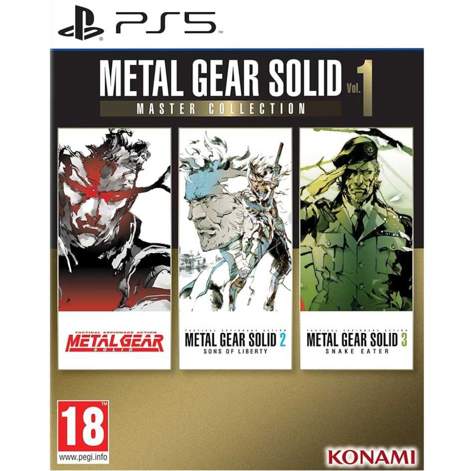 PS5 Metal Gear Solid Vol.1 Master Collection