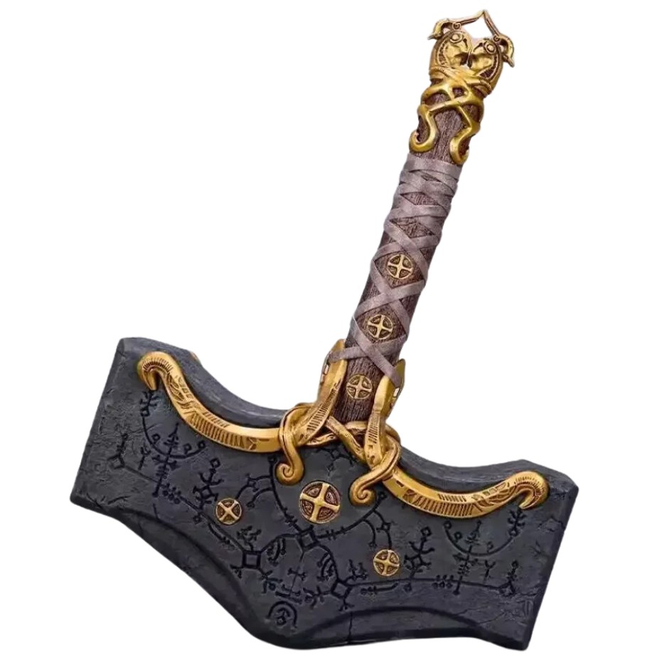 God Of War 5 Thor's Hammer Figure 35cm