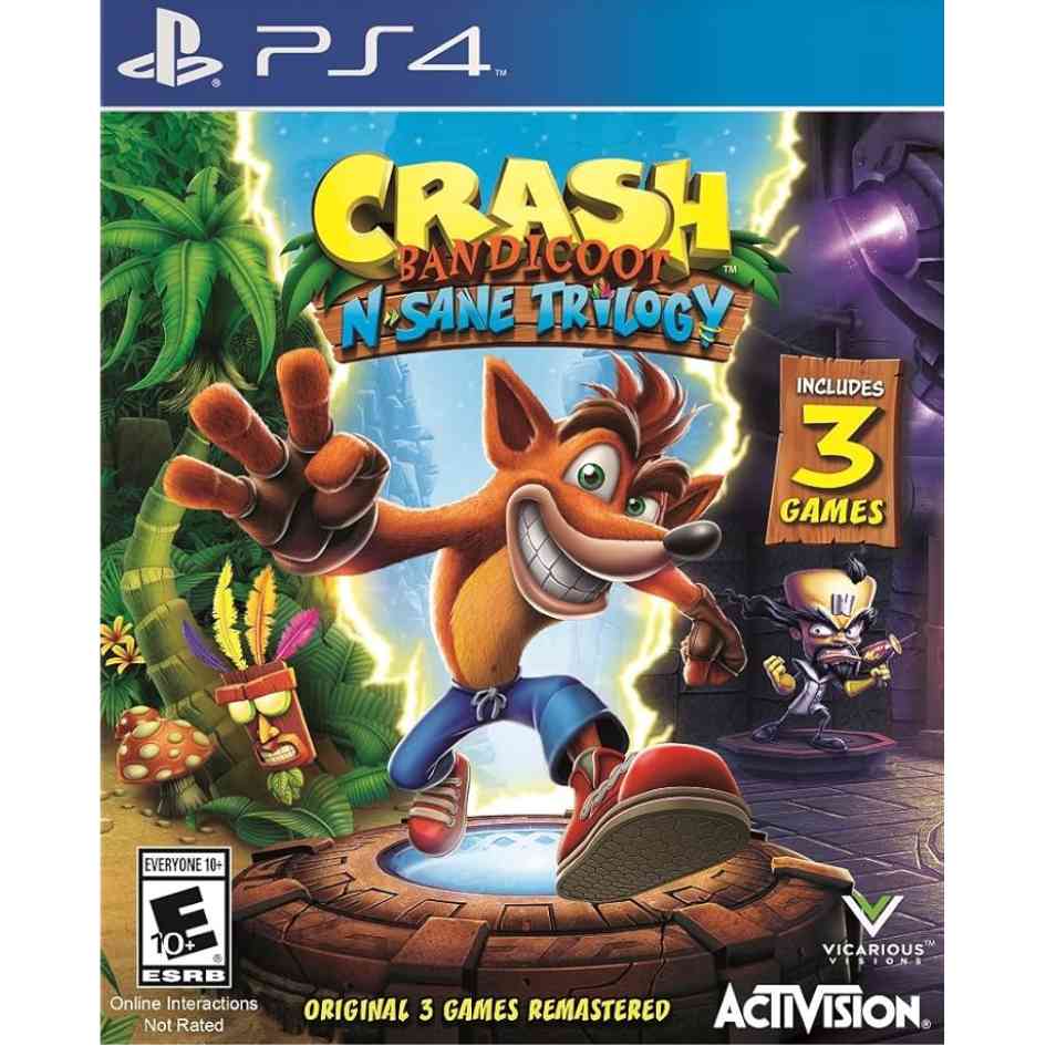 PS4 Crash Bandicoot: N Sane Trilogy