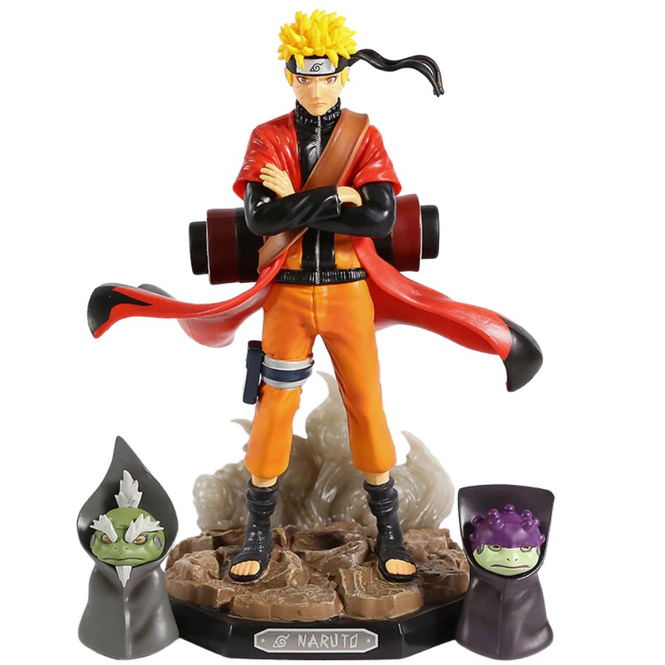 Naruto Shippuden Naruto Sage Mode GK Figure 23cm