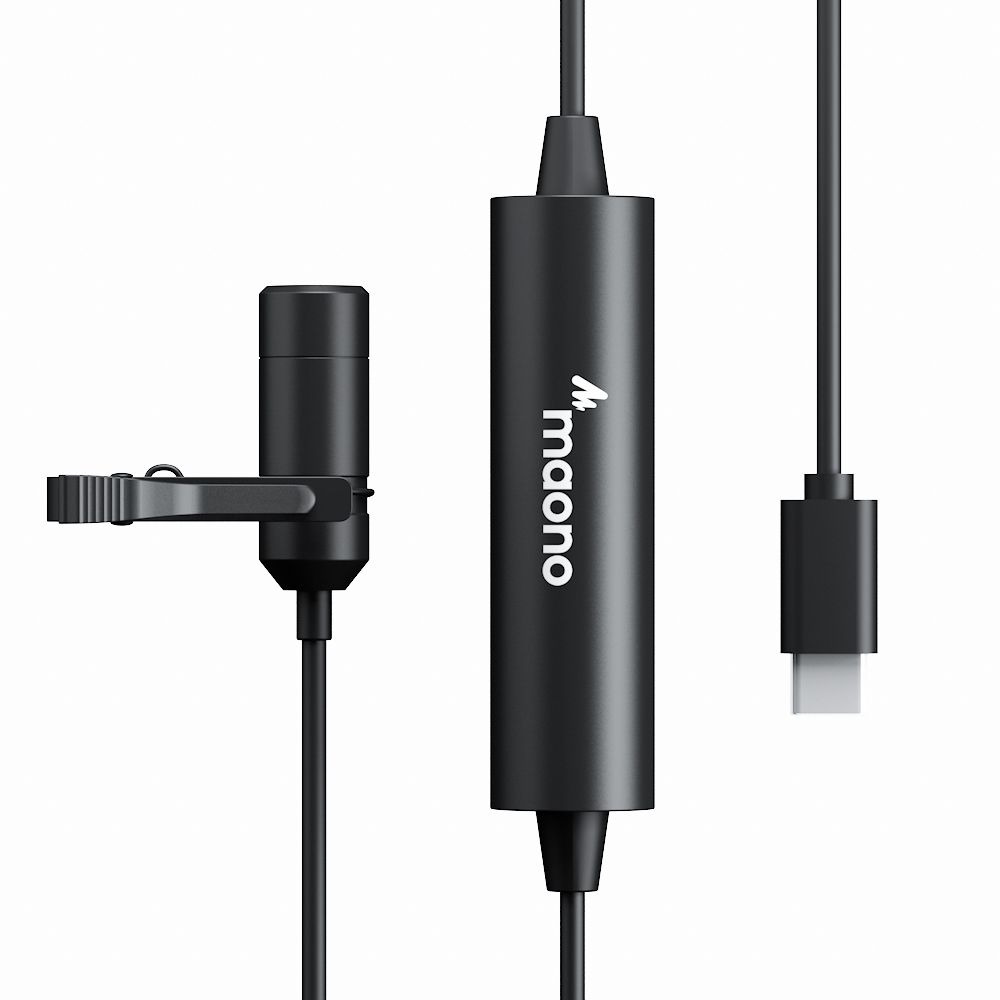 Maono USB-C Omnidirectional Lavalier Microphone AU-100TC