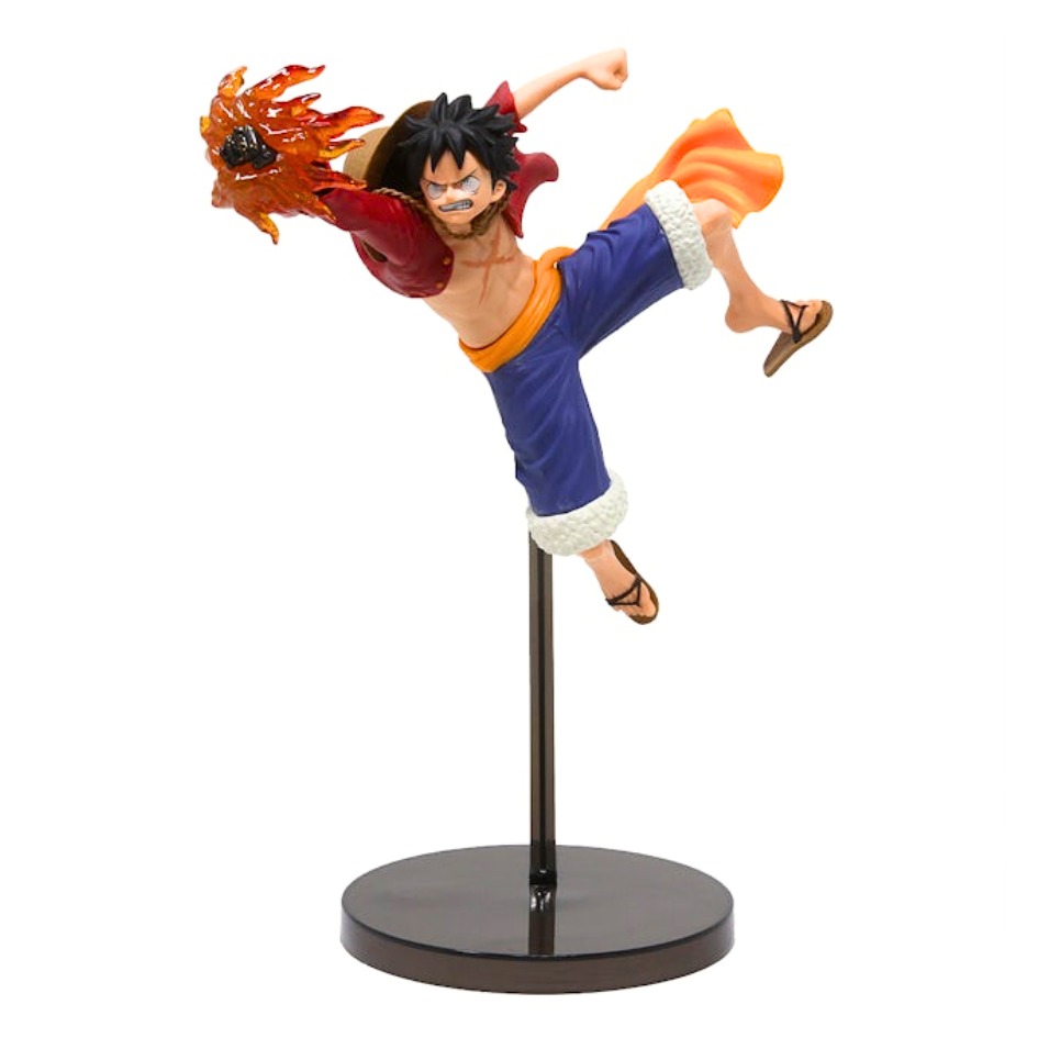 One Piece Monkey D. Luffy Fire Fist Grandista Nero Figure 18cm