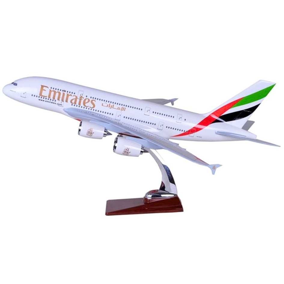 Emirates Airbus A380 Aircraft Model 41cm