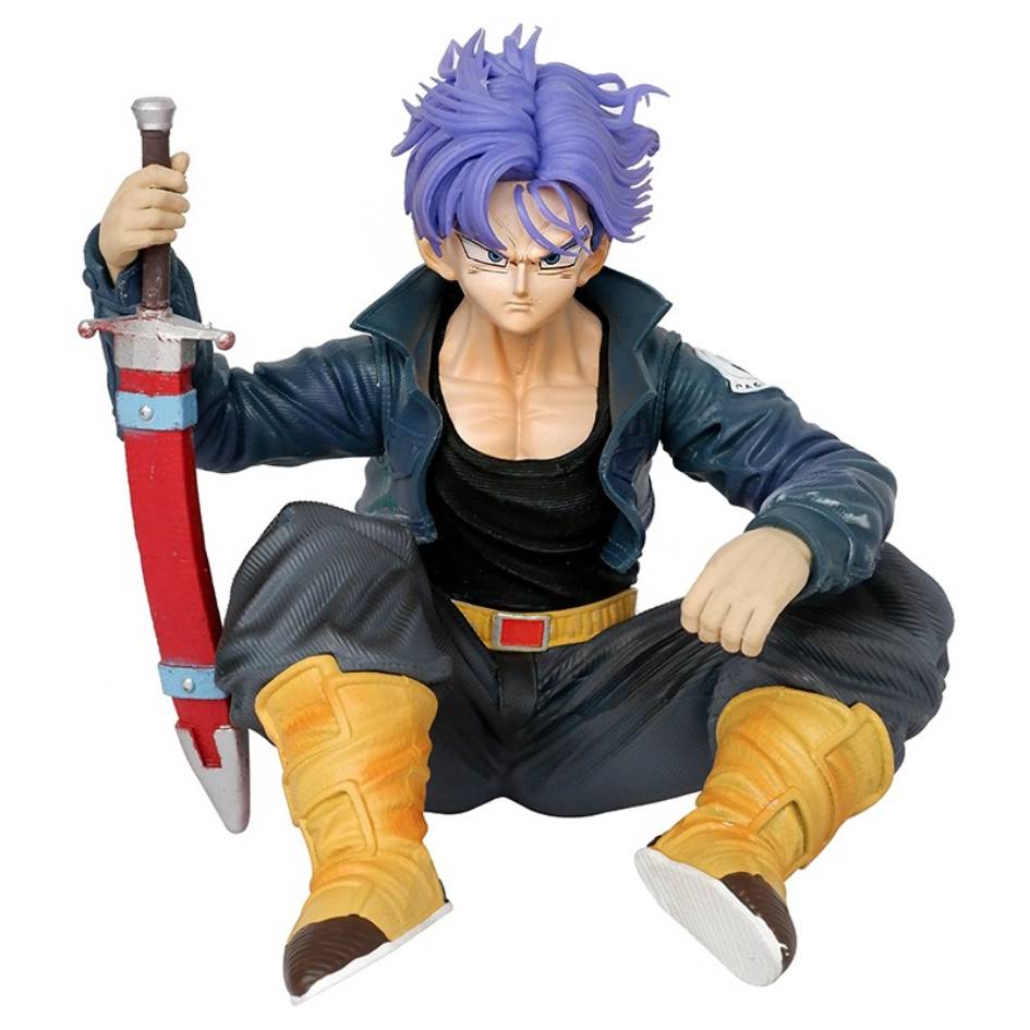 Dragon Ball Trunks Sitting Figure 14cm