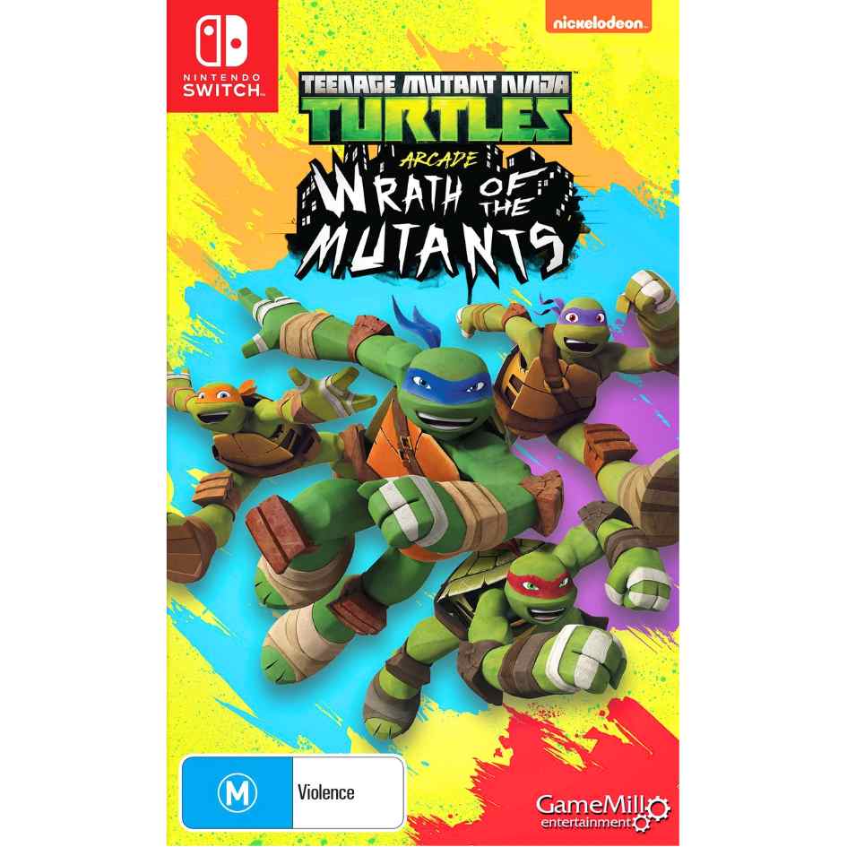NSW TMNT Teenage Mutant Ninja Turtles Arcade: Wrath of the Mutants