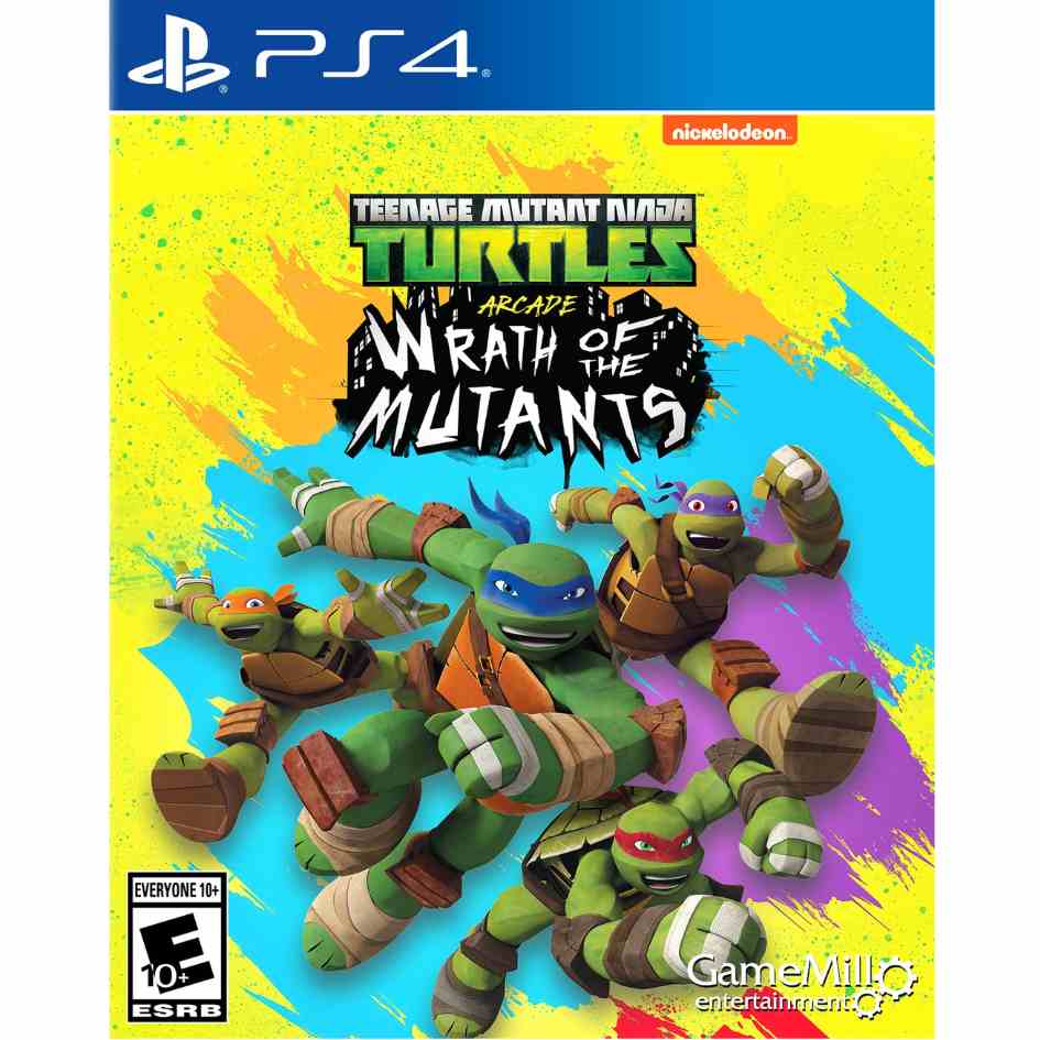 PS4 TMNT Teenage Mutant Ninja Turtles Arcade: Wrath of the Mutants