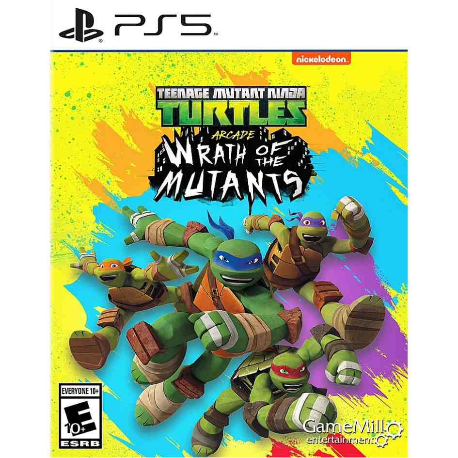 PS5 TMNT Teenage Mutant Ninja Turtles Arcade: Wrath of the Mutants