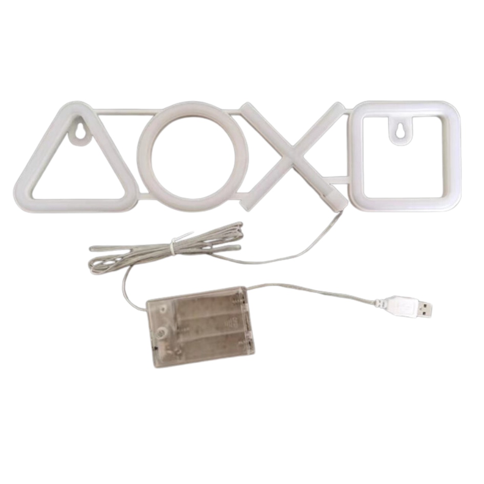 PlayStation Icon Neon Sign 35cm