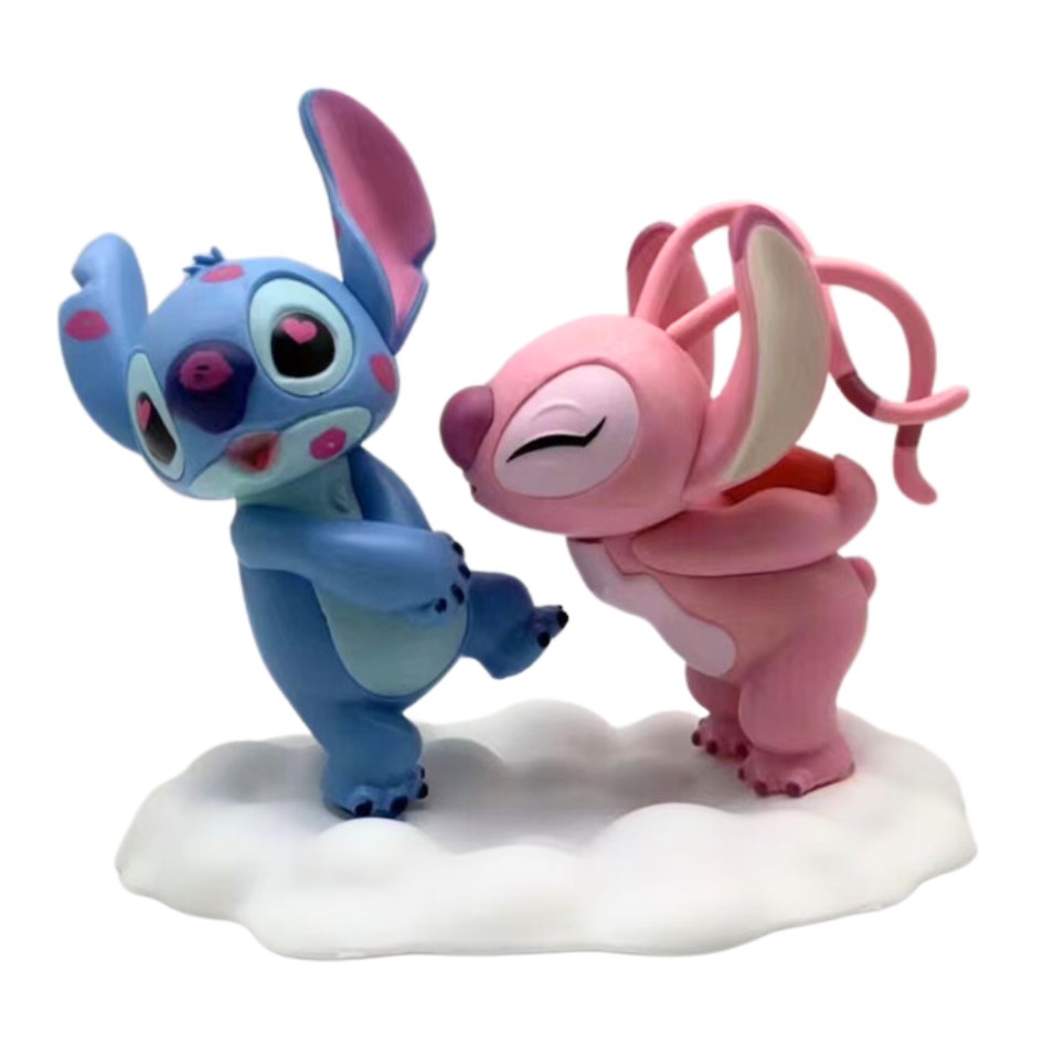 Stitch and Angel Set of 2 Figures 15cm
