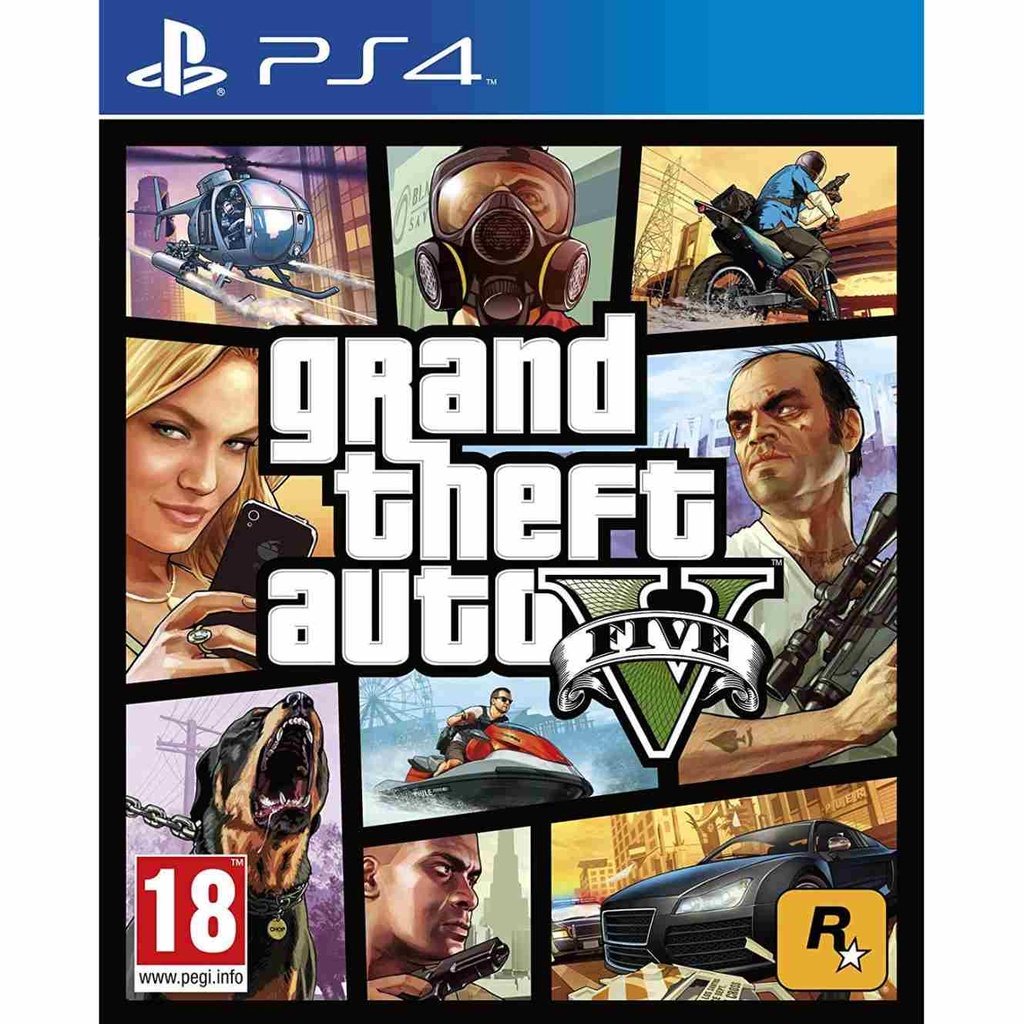 PS4 GRAND THEFT AUTO GTA V