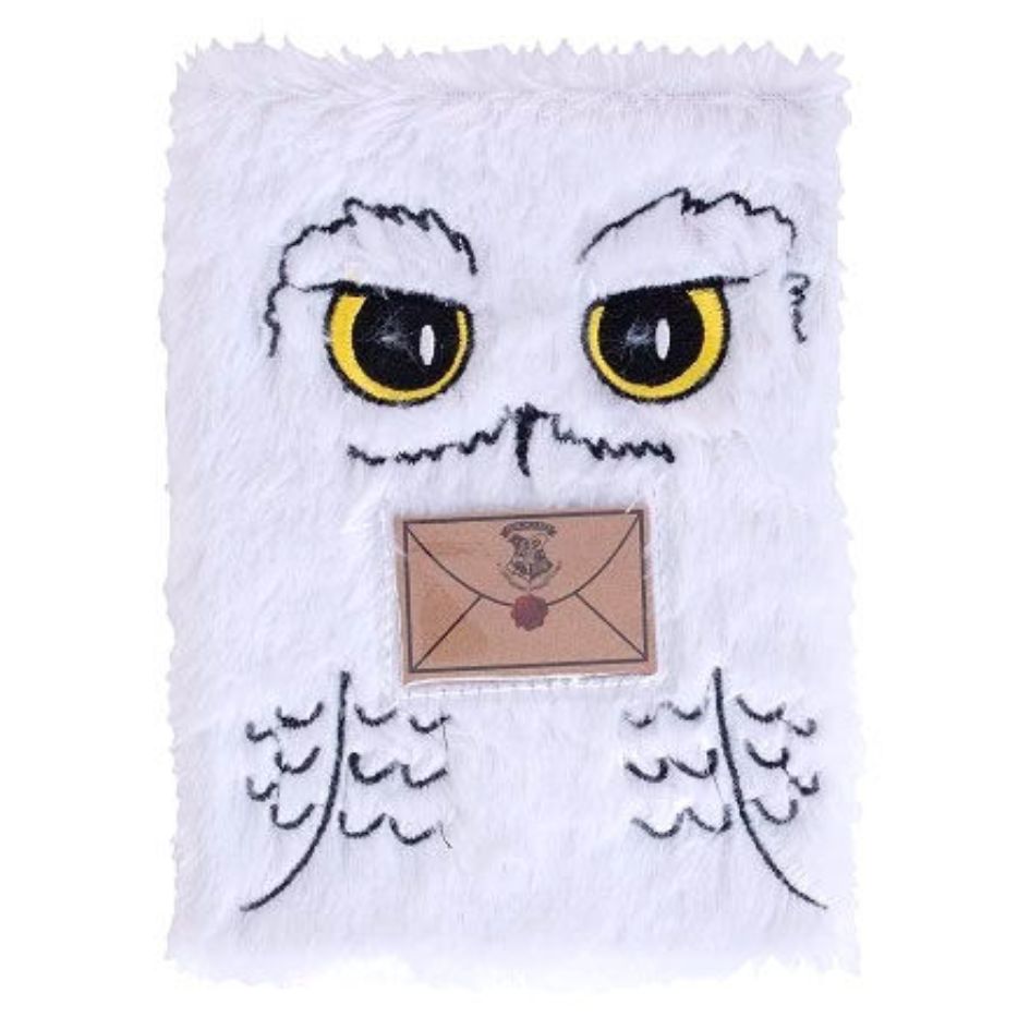 Harry Potter Hedwig A5 Plush Notebook
