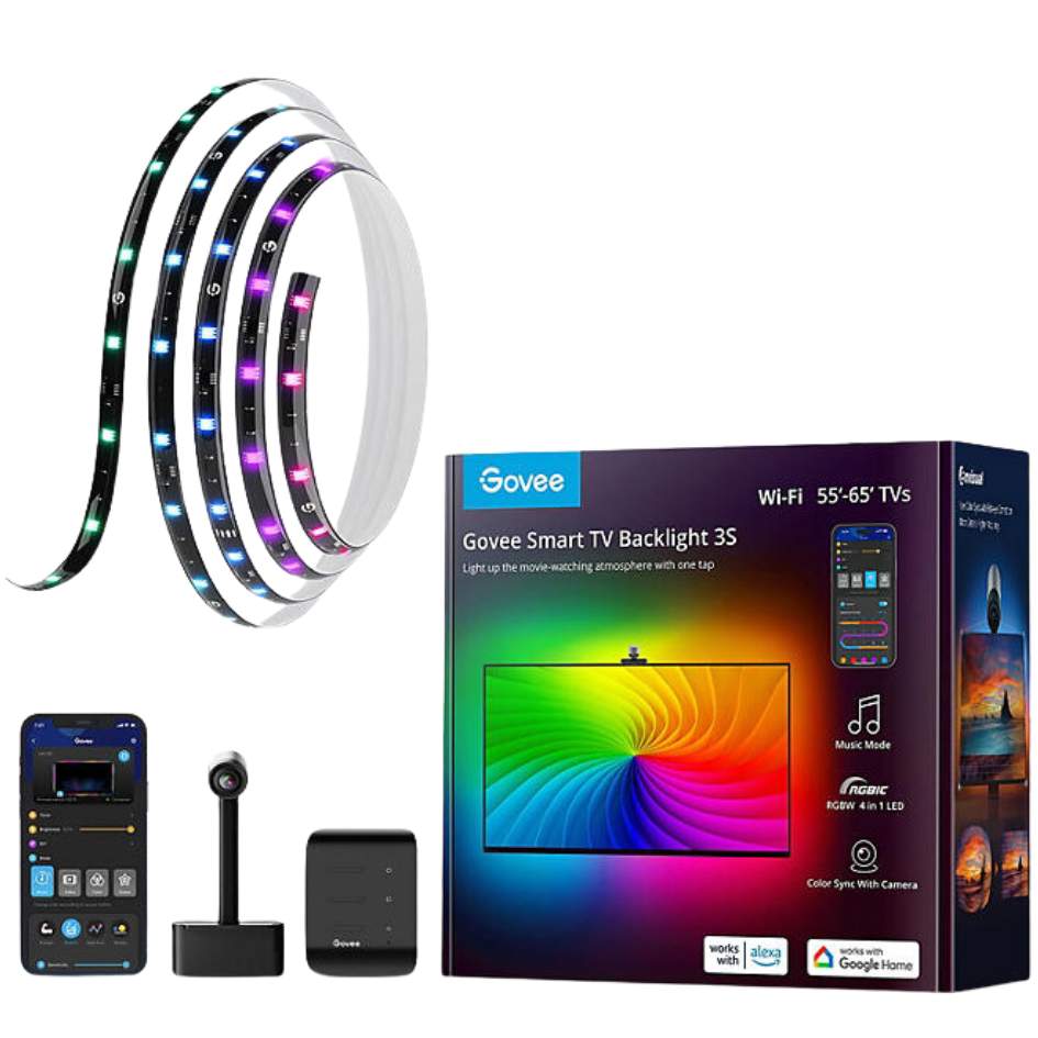 Govee Smart TV Backlight Envisual 3S (For 55-65 Inch TV)