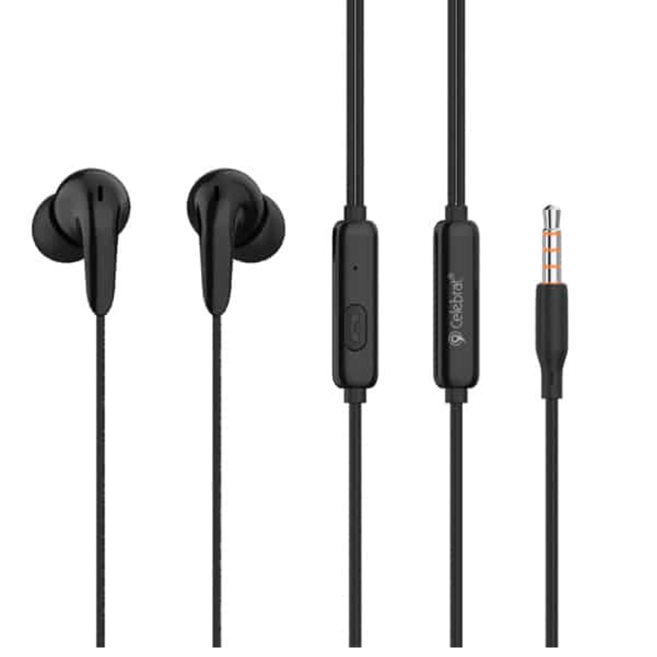 Celebrat 3.5mm Wired Stereo Earphone G26
