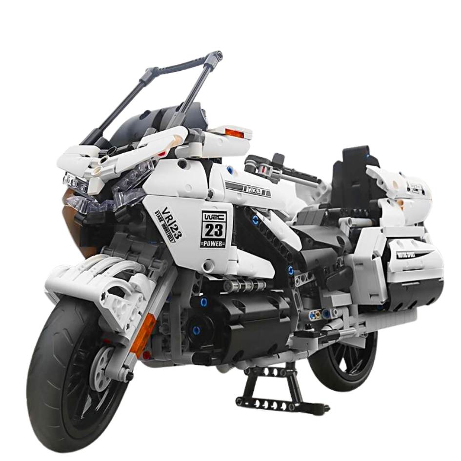 Mould King 23001 2018 Honda Gold Wing GL1800 (1:7) Building Blocks 1328 Pcs