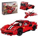 Mould King 10076 F488 Pista 3in1 Building Blocks 718 Pcs