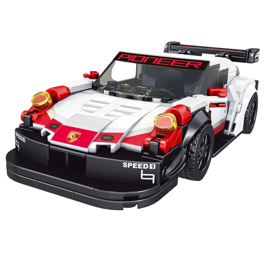 Mould King 27010 Model Car Porsche 911 Sports RSR Building Blocks 349 Pcs