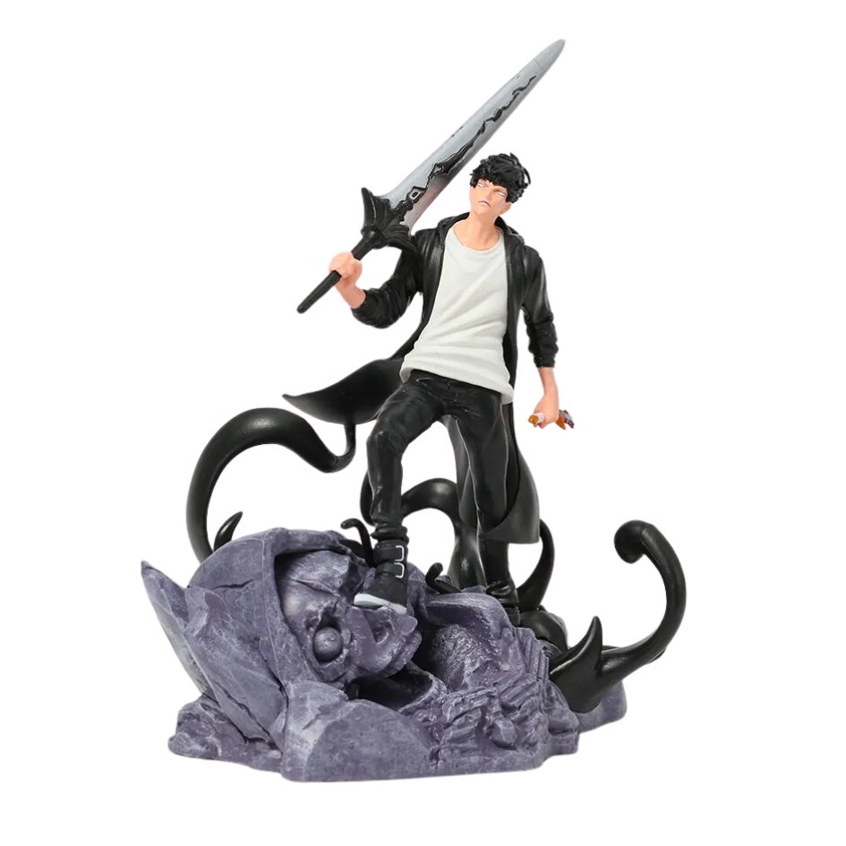 Solo Leveling Shadow Monarch Sung Jin-Woo Figure 20cm