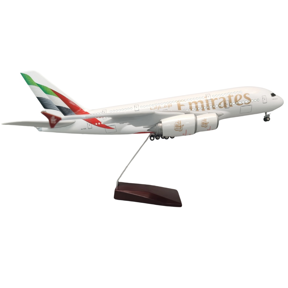 Emirates Airbus A380 Aircraft Model 47cm